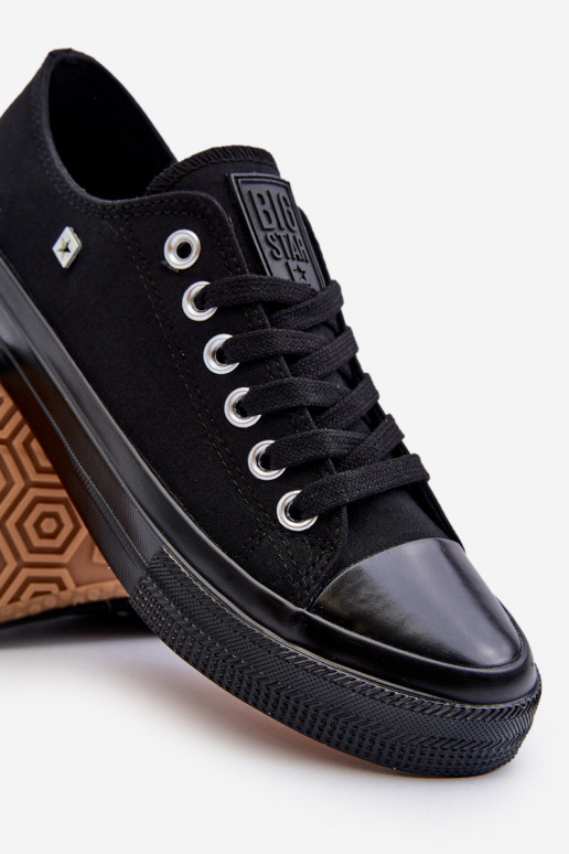 Herren-Freizeitschuhe Big Star NN174110 schwarze Farbe Herren-Freizeitschuhe Big Star NN174110 schwarze Farbe