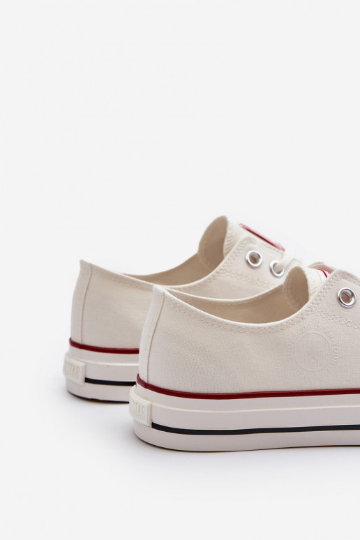 Herren-Freizeitschuhe Big Star NN174102 weiße Farbe