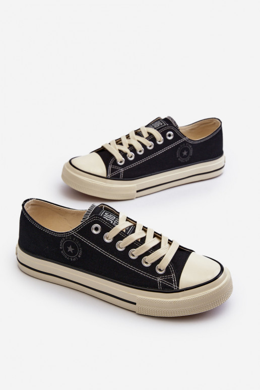 Herren-Freizeitschuhe Big Star NN174099 schwarze Farbe Herren-Freizeitschuhe Big Star NN174099 schwarze Farbe