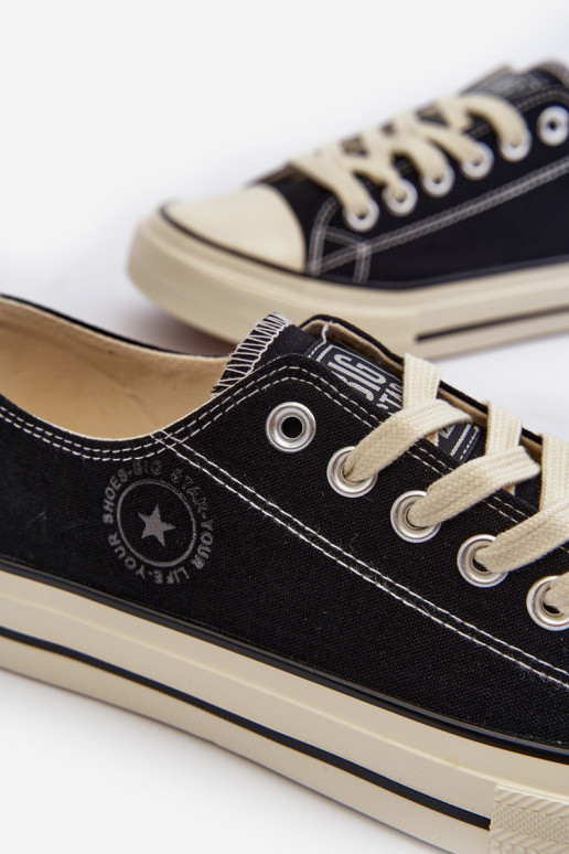 Herren-Freizeitschuhe Big Star NN174099 schwarze Farbe Herren-Freizeitschuhe Big Star NN174099 schwarze Farbe