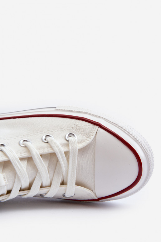 Freizeitschuhe mit Sohle Big Star NN174104 weiße Farbe