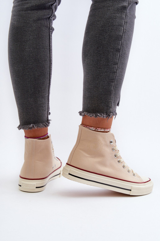 Freizeitschuhe Big Star NN274278 beige Freizeitschuhe Big Star NN274278 beige