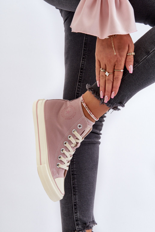 Freizeitschuhe Big Star NN274277 rosa Freizeitschuhe Big Star NN274277 rosa