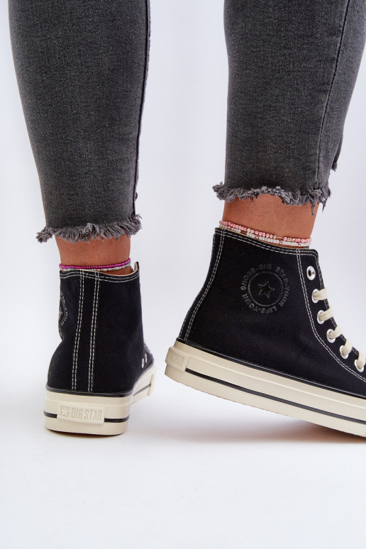 Freizeitschuhe Big Star NN274283 schwarz Freizeitschuhe Big Star NN274283 schwarz