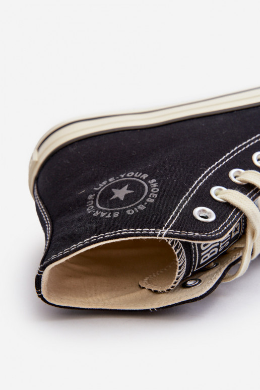 Freizeitschuhe Big Star NN274283 schwarz Freizeitschuhe Big Star NN274283 schwarz