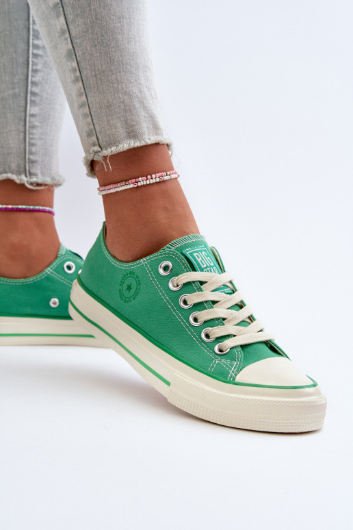 Freizeitschuhe Big Star NN274268 grün