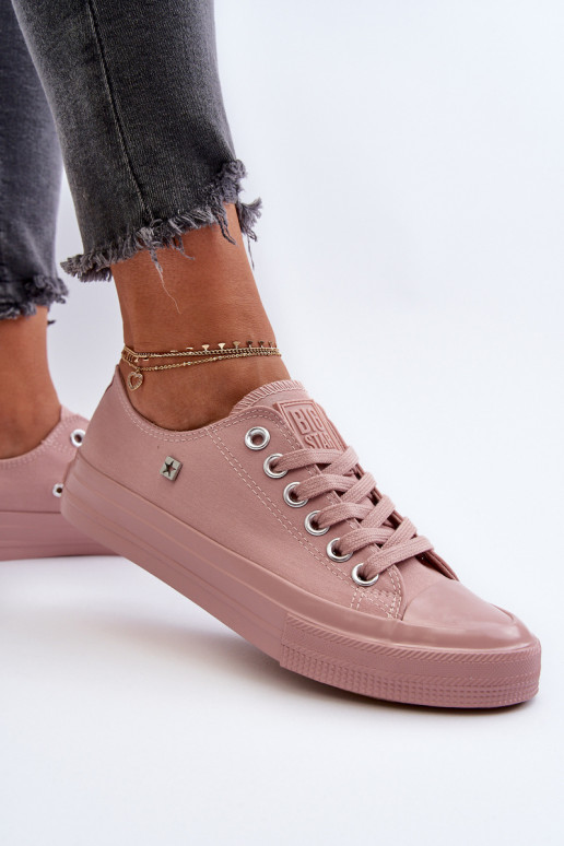 Klassisches Modell Freizeitschuhe Big Star NN274291 rosa Farbe Klassisches Modell Freizeitschuhe Big Star NN274291 rosa Farbe