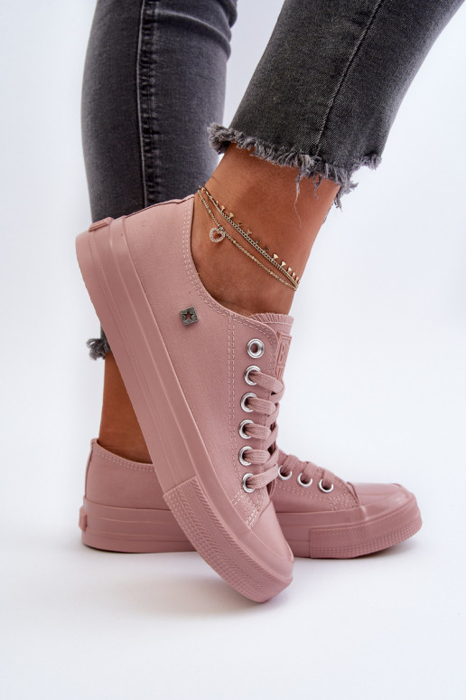 Klassisches Modell Freizeitschuhe Big Star NN274291 rosa Farbe Klassisches Modell Freizeitschuhe Big Star NN274291 rosa Farbe