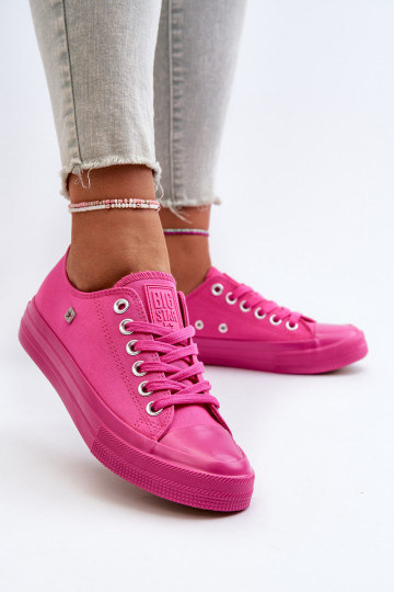 Klassisches Modell Freizeitschuhe Big Star NN274290 rosa Farbe