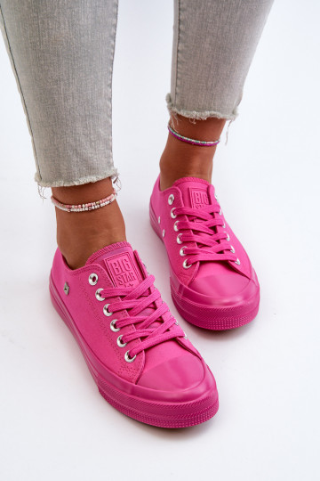 Klassisches Modell Freizeitschuhe Big Star NN274290 rosa Farbe 2