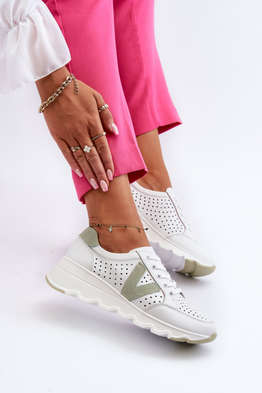 Sportschuhe in weißer Farbe Eleonori Sportschuhe in weißer Farbe Eleonori