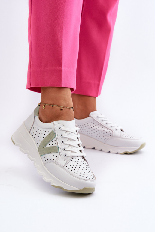 Sportschuhe in weißer Farbe Eleonori Sportschuhe in weißer Farbe Eleonori