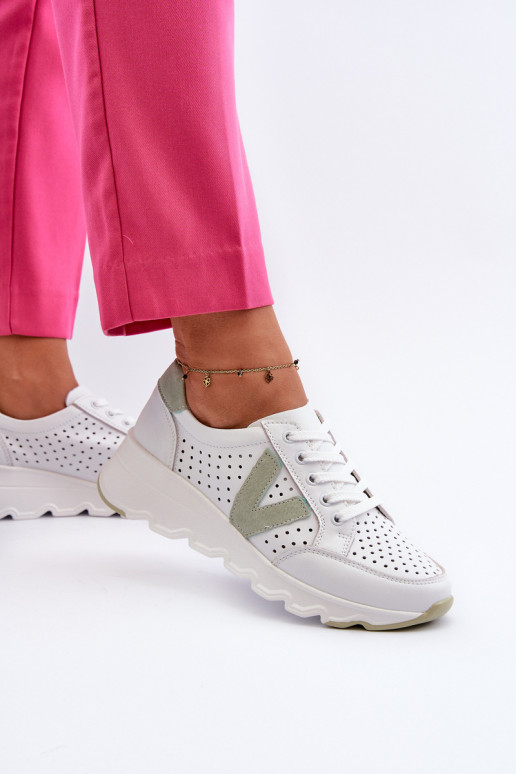 Sportschuhe in weißer Farbe Eleonori Sportschuhe in weißer Farbe Eleonori