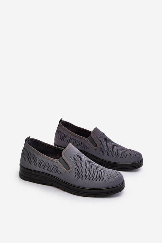 Freizeitschuhe Sneakers graue Farbe Nomiji