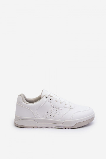 Sneakers-Modellschuhe aus Öko-Leder in der Farbe Weiß von Radikalle 2