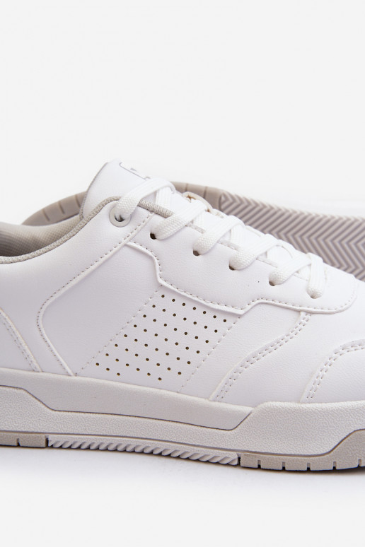 Sneakers-Modellschuhe aus Öko-Leder in der Farbe Weiß von Radikalle