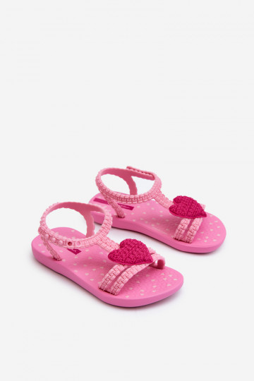 Sandalen Kinder mit Herzen 81997 Ipanema My First Baby rosa 2