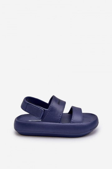 Leichte Flip-Flop-Sandalen mit Klebeverschlüssen ProWater PRO-24-05-01K dunkelblau 2