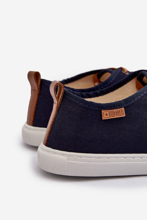 Sneakers Herren Freizeitschuhe Big Star NN176002 Memory Foam System dunkelblau Sneakers Herren Freizeitschuhe Big Star NN176002 Memory Foam System dunkelblau