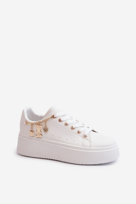 Sneakers-Modellschuhe mit Plateau in Weiß Tivissa Sneakers-Modellschuhe mit Plateau in Weiß Tivissa