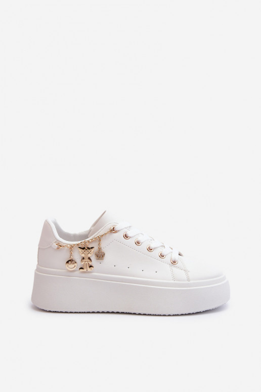 Sneakers-Modellschuhe mit Plateau in Weiß Tivissa Sneakers-Modellschuhe mit Plateau in Weiß Tivissa