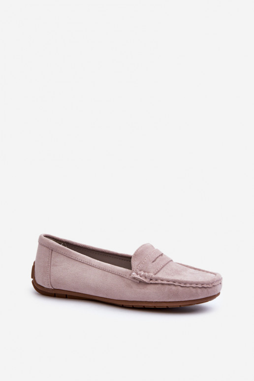 Elegante Wildledermokassins Purple Lenvie Elegante Wildledermokassins Purple Lenvie