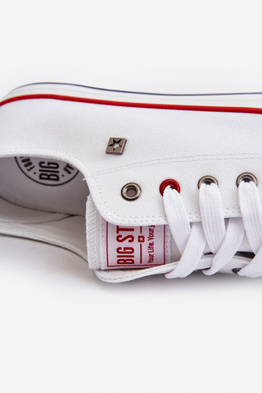 Herren-Freizeitschuhe Big Star NN174301 HI-POLY SYSTEM weiße Farbe Herren-Freizeitschuhe Big Star NN174301 HI-POLY SYSTEM weiße Farbe