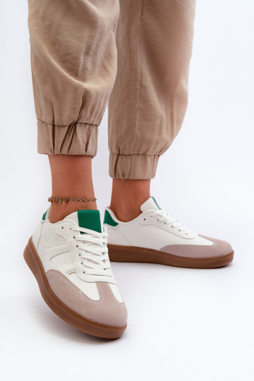 Sneakers Modell Schuhe Sportschuhe weiße Farbe Uvetta