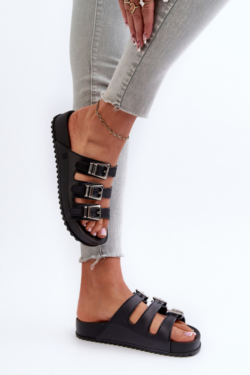 Damenhausschuhe NN2850099 schwarz