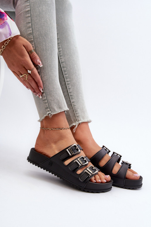 Damenhausschuhe NN2850099 schwarz