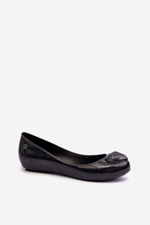 Ballerinas mit Herzen NN285011 schwarz Ballerinas mit Herzen NN285011 schwarz