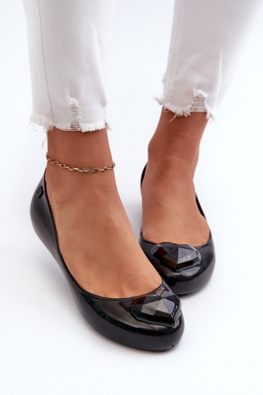 Ballerinas mit Herzen NN285011 schwarz Ballerinas mit Herzen NN285011 schwarz