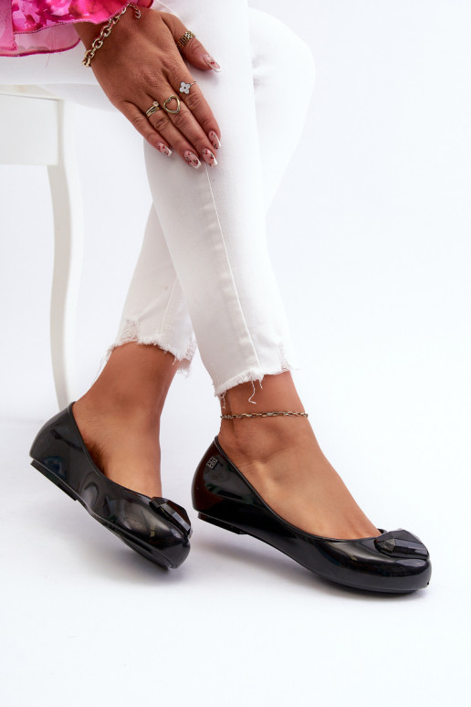 Ballerinas mit Herzen NN285011 schwarz Ballerinas mit Herzen NN285011 schwarz