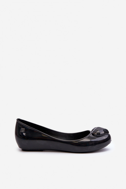 Ballerinas mit Herzen NN285011 schwarz Ballerinas mit Herzen NN285011 schwarz