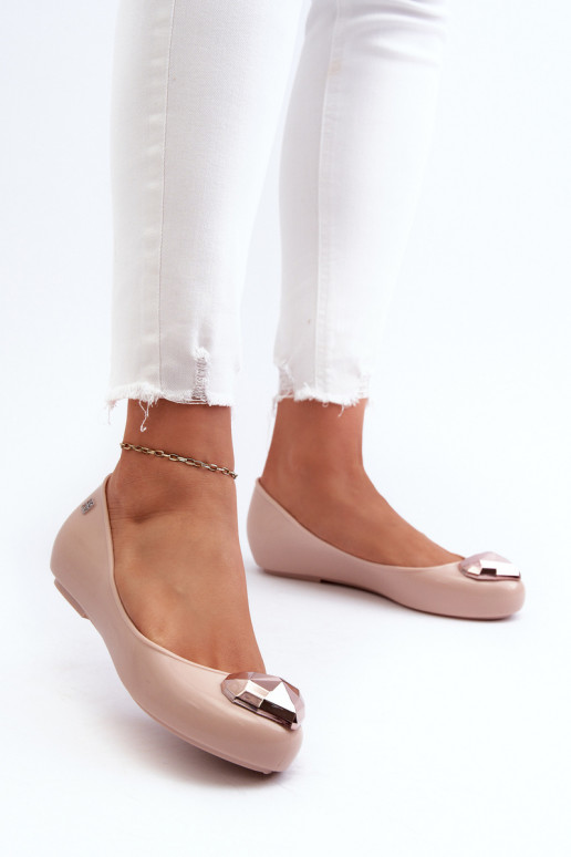 Ballerinas mit Herzen NN285010 Nude Ballerinas mit Herzen NN285010 Nude