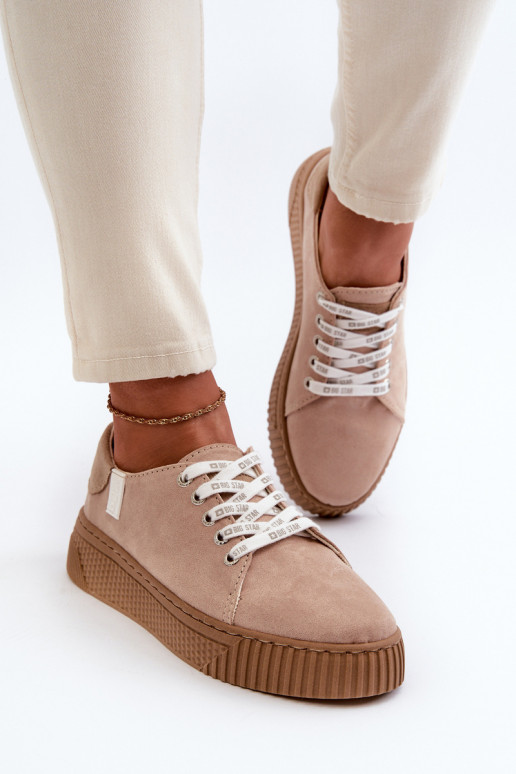 Freizeitschuhe MEMORY FOAM SYSTEM BIG STAR NN276002 beige Freizeitschuhe MEMORY FOAM SYSTEM BIG STAR NN276002 beige