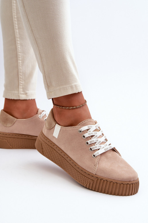 Freizeitschuhe MEMORY FOAM SYSTEM BIG STAR NN276002 beige Freizeitschuhe MEMORY FOAM SYSTEM BIG STAR NN276002 beige