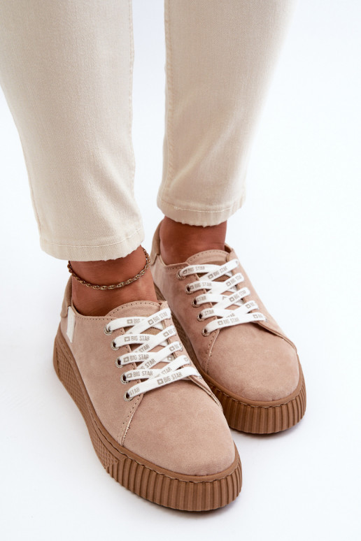 Freizeitschuhe MEMORY FOAM SYSTEM BIG STAR NN276002 beige Freizeitschuhe MEMORY FOAM SYSTEM BIG STAR NN276002 beige