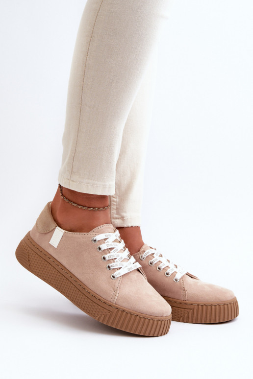 Freizeitschuhe MEMORY FOAM SYSTEM BIG STAR NN276002 beige Freizeitschuhe MEMORY FOAM SYSTEM BIG STAR NN276002 beige