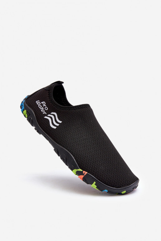 Schuhe PROWATER PRO-24-48-062M schwarze Farbe Schuhe PROWATER PRO-24-48-062M schwarze Farbe