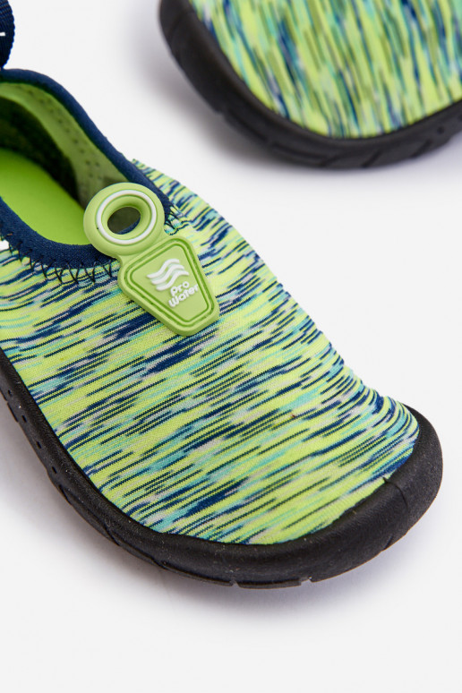 Kinderschuhe PROWATER PRO-24-48-044K grüne Farbe