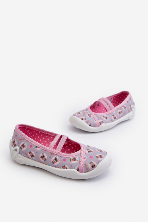 Hausschuhe Ballerinas Welpen Befado 116Y325 rosa Farbe Hausschuhe Ballerinas Welpen Befado 116Y325 rosa Farbe