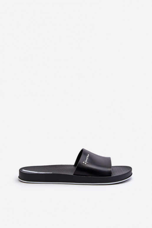 Gummipantoffeln 82832 Ipanema Slide Unisex schwarze Farbe Gummipantoffeln 82832 Ipanema Slide Unisex schwarze Farbe