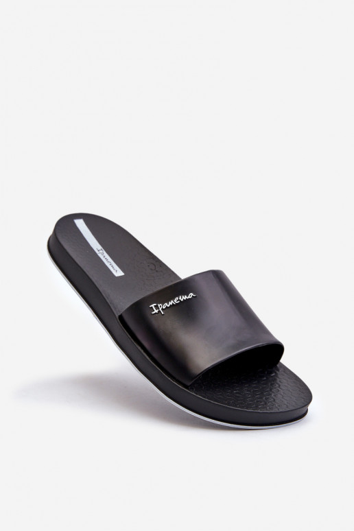 Gummipantoffeln 82832 Ipanema Slide Unisex schwarze Farbe Gummipantoffeln 82832 Ipanema Slide Unisex schwarze Farbe