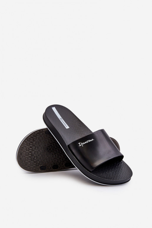 Gummipantoffeln 82832 Ipanema Slide Unisex schwarze Farbe Gummipantoffeln 82832 Ipanema Slide Unisex schwarze Farbe
