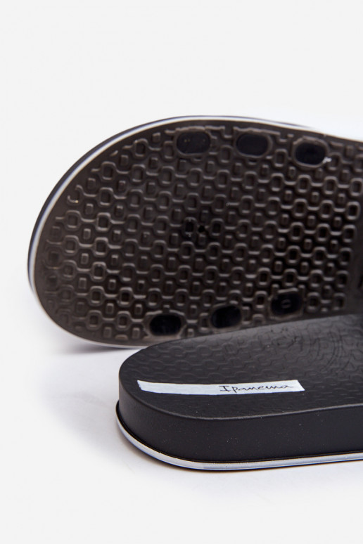 Gummipantoffeln 82832 Ipanema Slide Unisex schwarze Farbe Gummipantoffeln 82832 Ipanema Slide Unisex schwarze Farbe