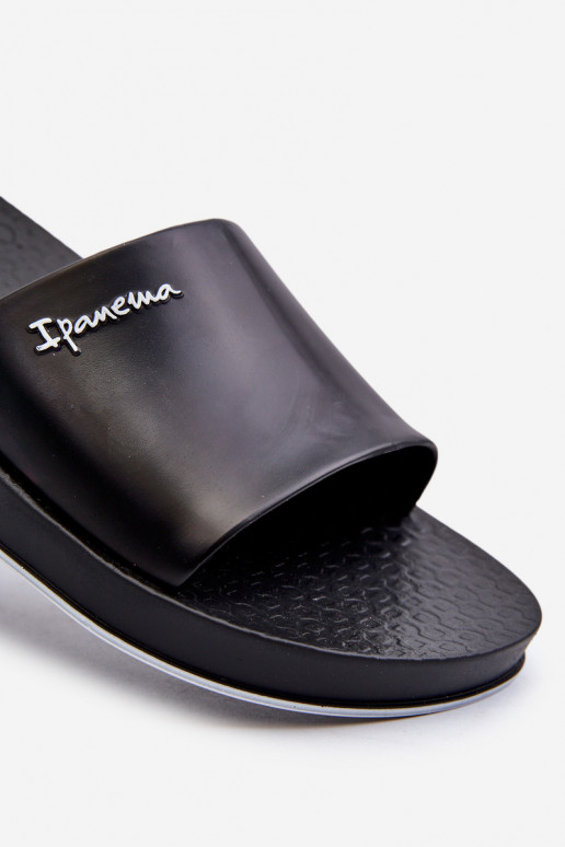 Gummipantoffeln 82832 Ipanema Slide Unisex schwarze Farbe Gummipantoffeln 82832 Ipanema Slide Unisex schwarze Farbe