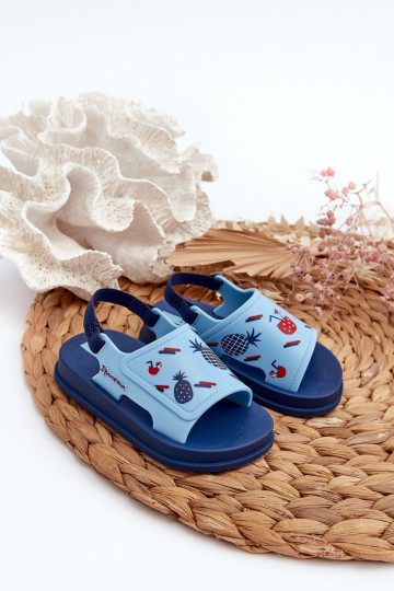 Sandalen Kinder 83545 Ipanema Soft Babyblaue Farbe