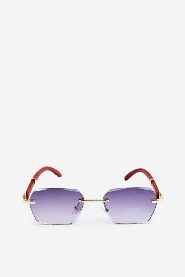 Sonnenbrille Damen UV400 braun 2