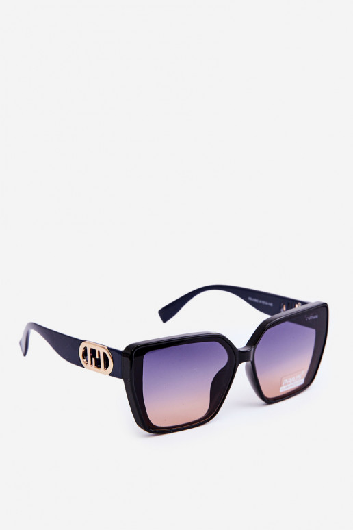 Sonnenbrille Damen mit ausgefallenem Detailm UV400 dunkelblau Sonnenbrille Damen mit ausgefallenem Detailm UV400 dunkelblau